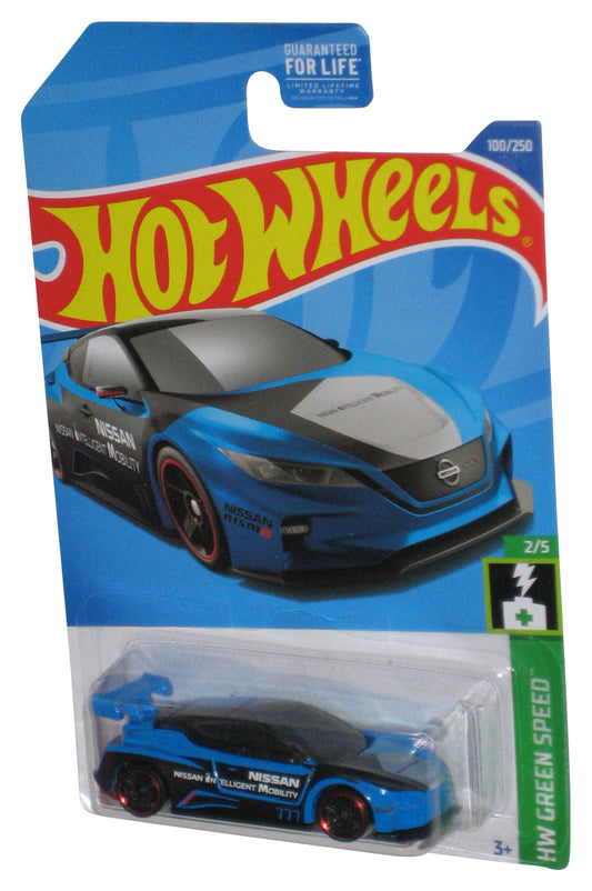 Hot Wheels HW Green Speed 2/5 (2021) Blue Nissan Leaf Nismo RC-02 Toy Car 100/250