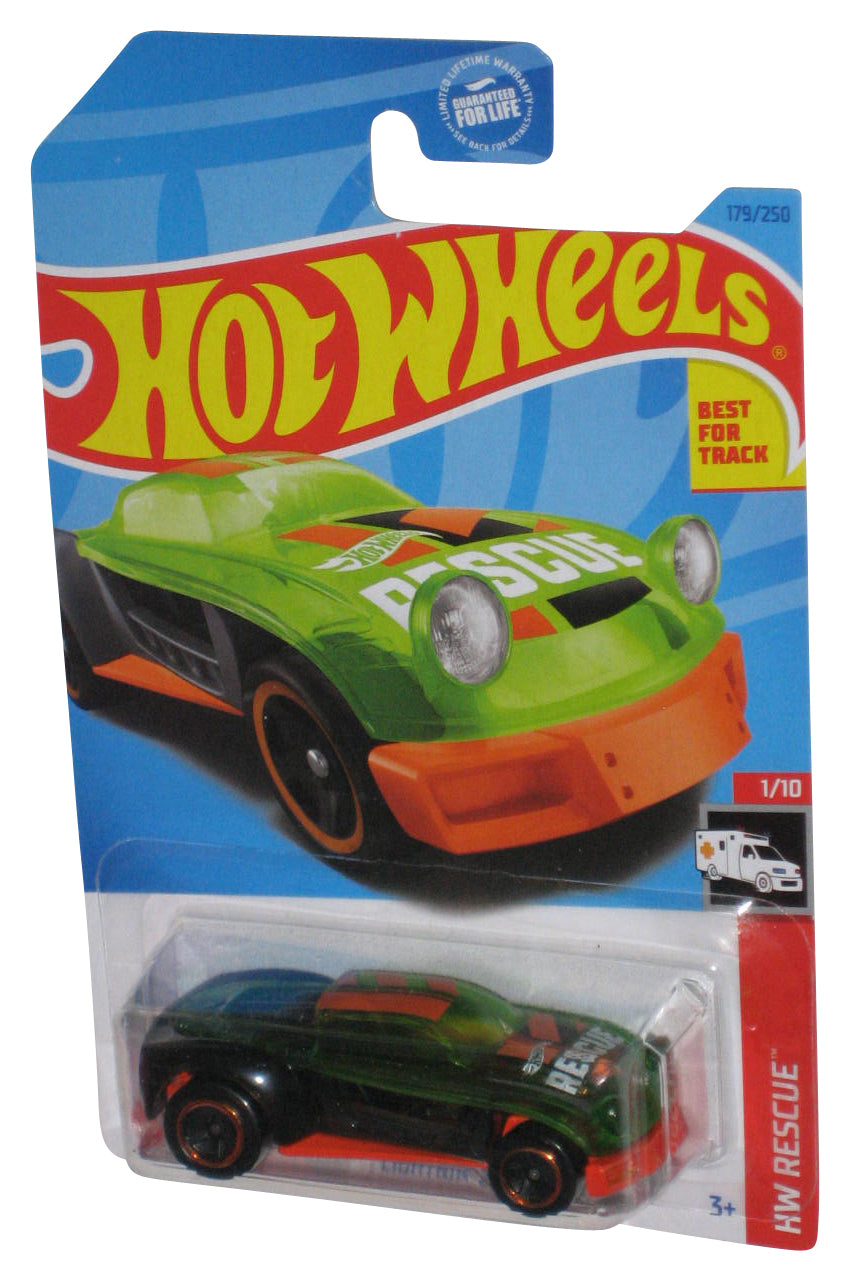 Hot Wheels HW Rescue 1/10 (2021) Green Lightnin' Bug Toy Car 179/250