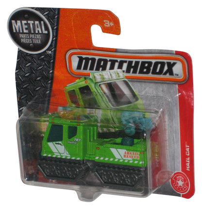Matchbox Metal (2016) Green Hail Cat Toy Vehicle 59/125 - (Short Card / Cracked Plastic)