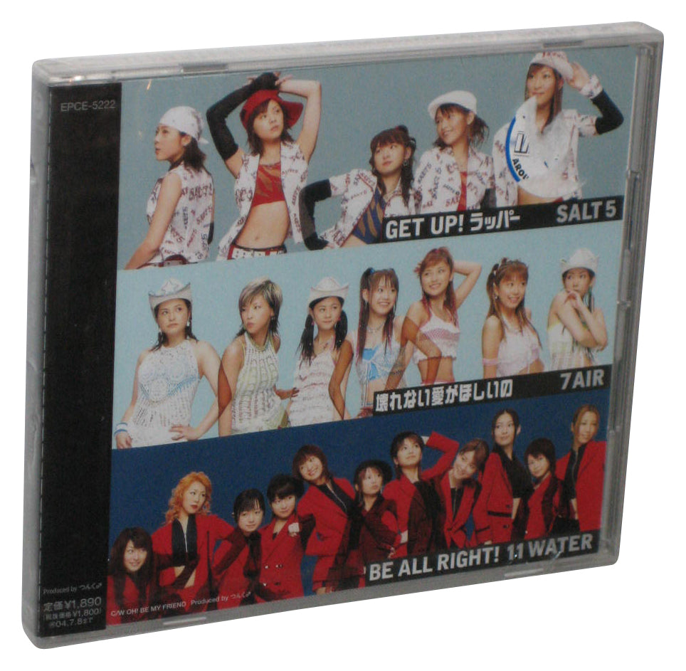 Hello Project Get Up Salt 5 7 Air Be All Right! 11 Water Shuffle (2008) Japan Audio Music CD