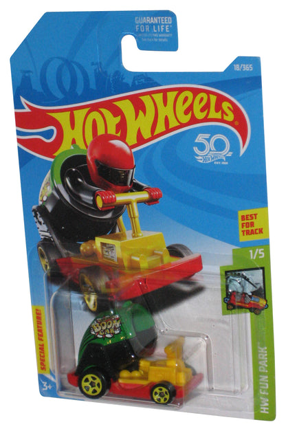 Hot Wheels HW Fun Park 1/5 (2017) Green Yellow Red Boom Car 18/365