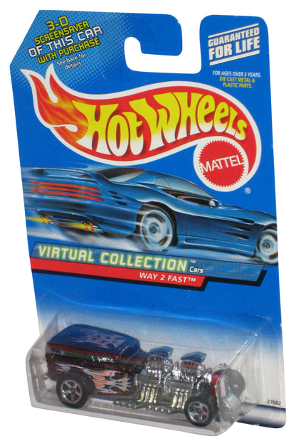 Hot Wheels Virtual Collection (2000) Way 2 Fast Purple Toy Car #115