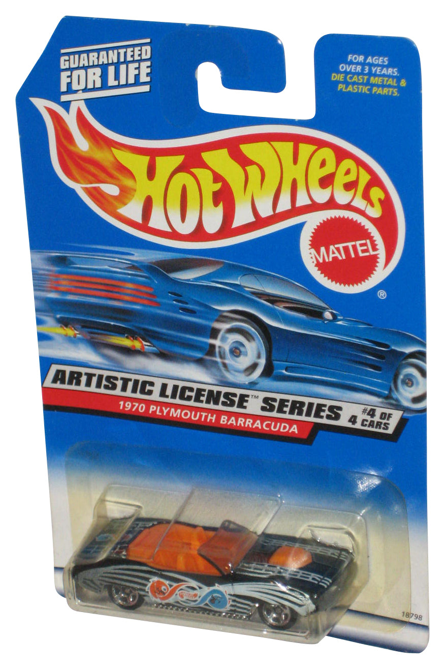 Hot Wheels Artistic License Series 4/4 1970 Plymouth Barracuda Toy Car #732