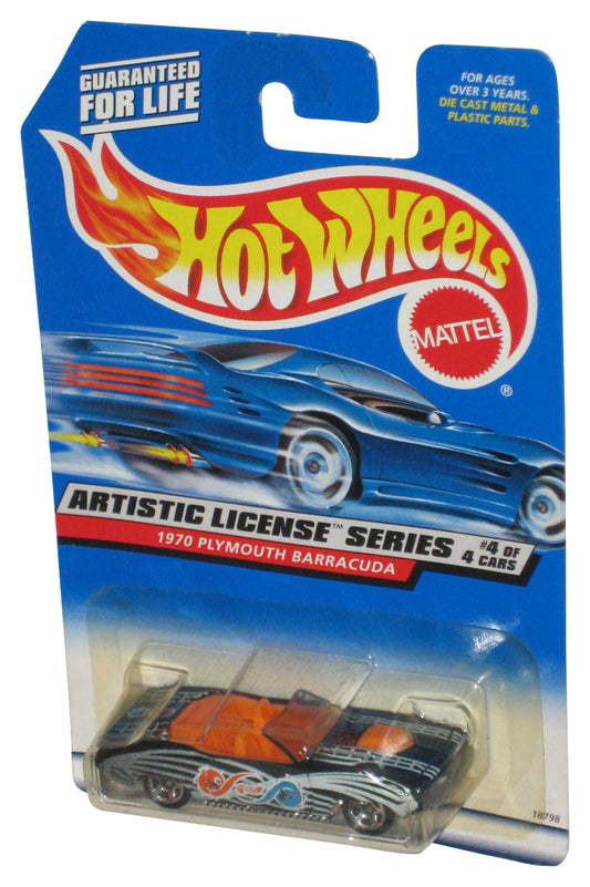 Hot Wheels Artistic License Series 4/4 1970 Plymouth Barracuda Toy Car #732