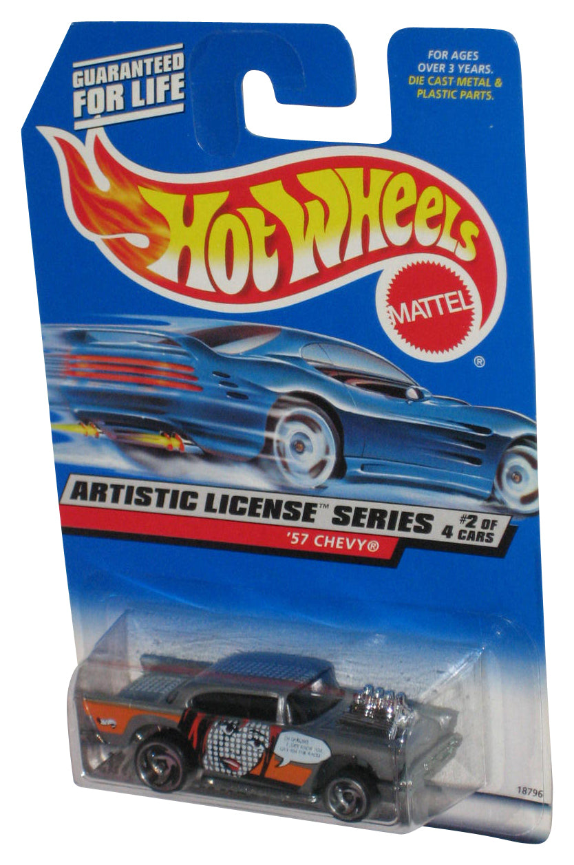 Hot Wheels Artistic License Series (1997) Mattel 2/4 '57 Chevy Toy Car #730