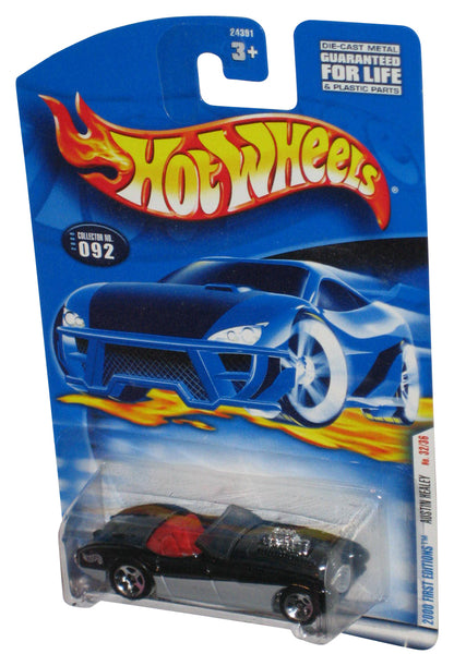 Hot Wheels 2000 First Editions 32/36 Black & Silver Austin Healey Toy Car #092
