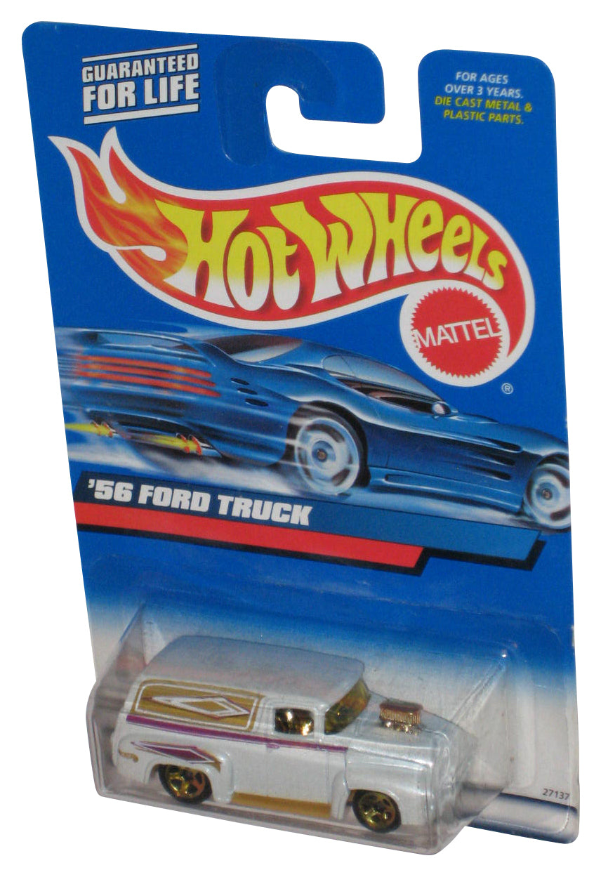 Hot Wheels White '56 Ford Truck (2000) Mattel Die-Cast Toy #171