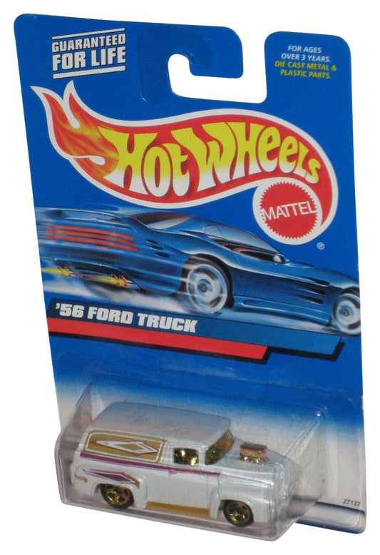 Hot Wheels White '56 Ford Truck (2000) Mattel Die-Cast Toy #171