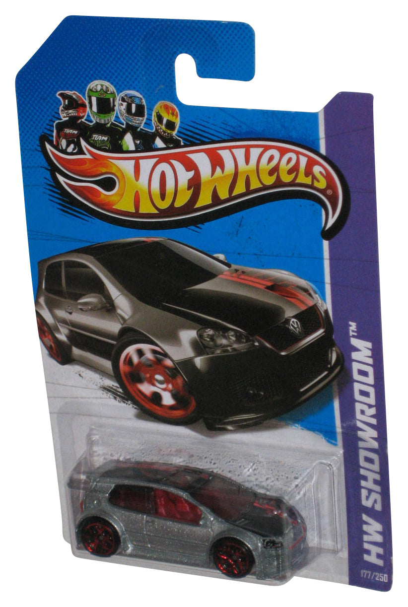 Hot Wheels HW Showroom (2012) Silver Volkswagen Golf GTI Toy Car 177/250