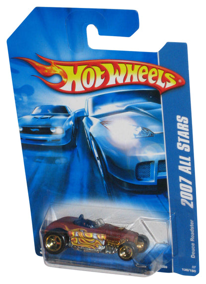 Hot Wheels 2007 All Stars Brown Deuce Roadster Toy Car 136/180