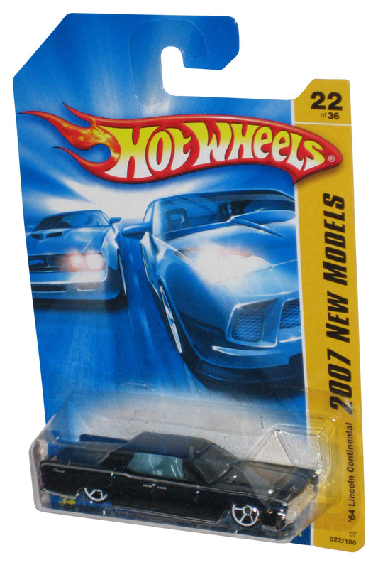 Hot Wheels 2007 New Models 22/36 (2006) Blue '64 Lincoln Continental Toy Car 22/180