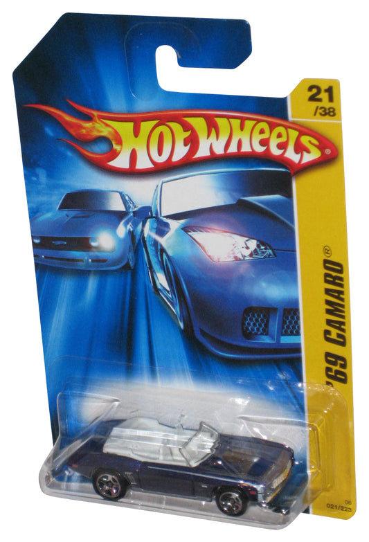 Hot Wheels Purple '69 Camaro 21/38 (2006) Mattel Die-Cast Toy Car 021/223