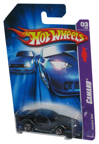 Hot Wheels Camaro Z28 Blue (2006) Mattel Die-Cast Toy Car 043/180
