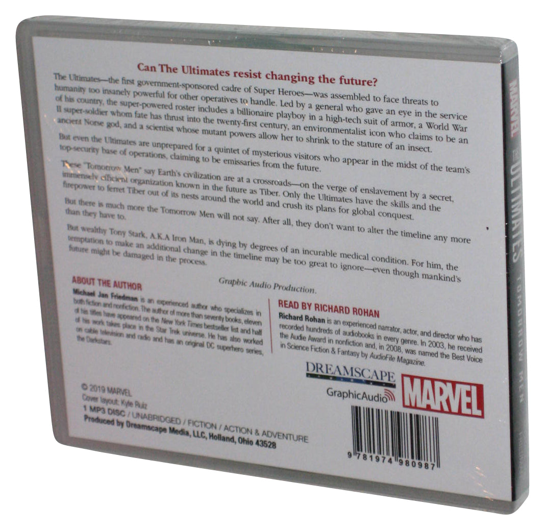 Marvel Comics The Ultimates Tomorrow Men (2019) Unabridged Audio Music CD