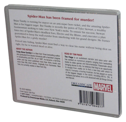 Marvel Comics Spider-Man Wanted Dead or Alive (2019) Unabridged Audio Music CD