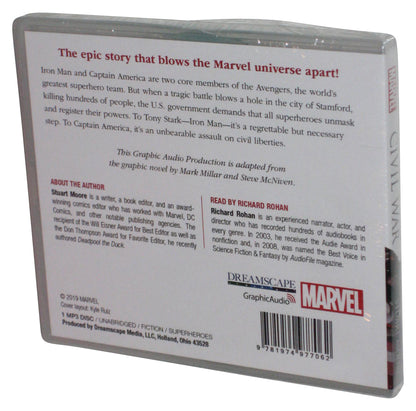 Marvel Comics Civil War (2020) Unabridged Audio Music CD - (Stuart Moore)