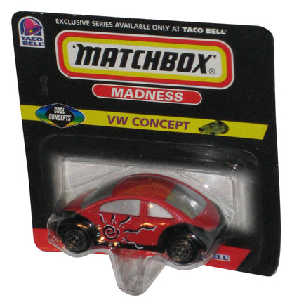 Matchbox Madness Cool Concepts Taco Bell (1998) Red VW Concept Toy Car