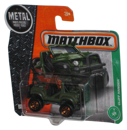 Matchbox Cliff Hanger (2016) Green Metal Toy Vehicle 108/125 - (Short Card)