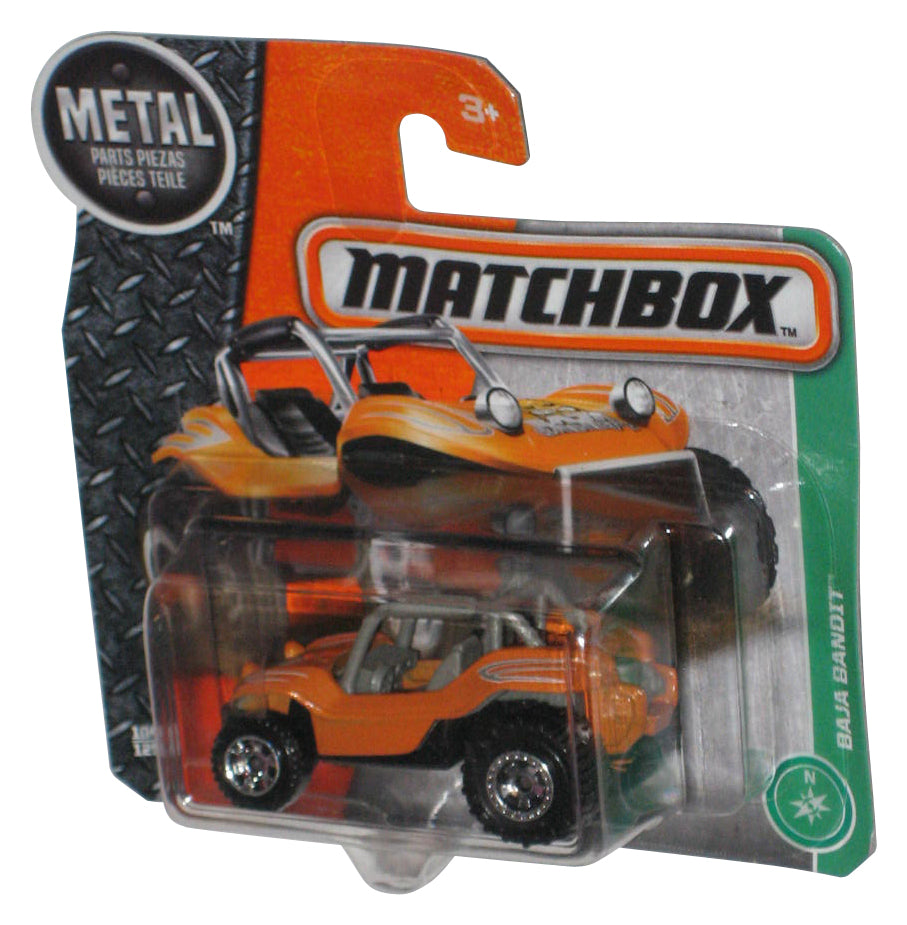 Matchbox Metal (2016) Orange Baja Bandit Die-Cast Toy Car 104/125 - (Short Card)