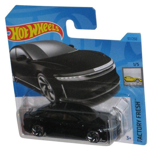 Hot Wheels Factory Fresh 1/5 (2021) Black Lucio Air Toy Car 97/250 - (Short Card)