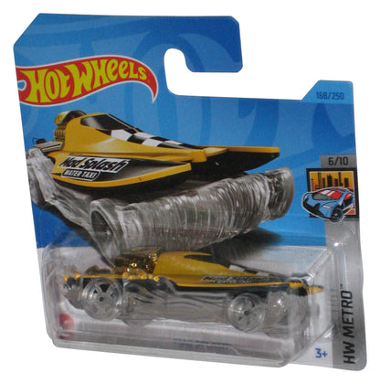 Hot Wheels HW Metro 6/10 (2021) Yellow Mad Splash Toy Car 168/250 - (Short Card)