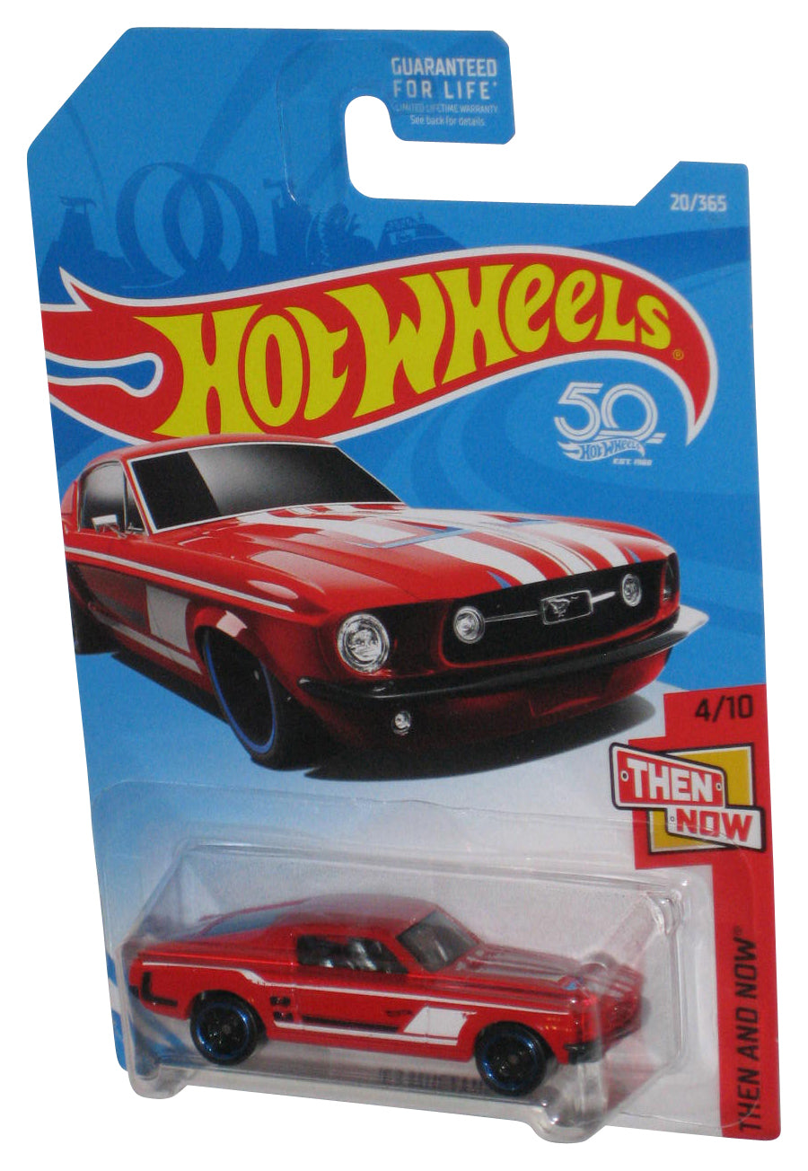 Hot Wheels Then And Now 4/10 (2017) Red '67 Mustang Toy Car 20/365