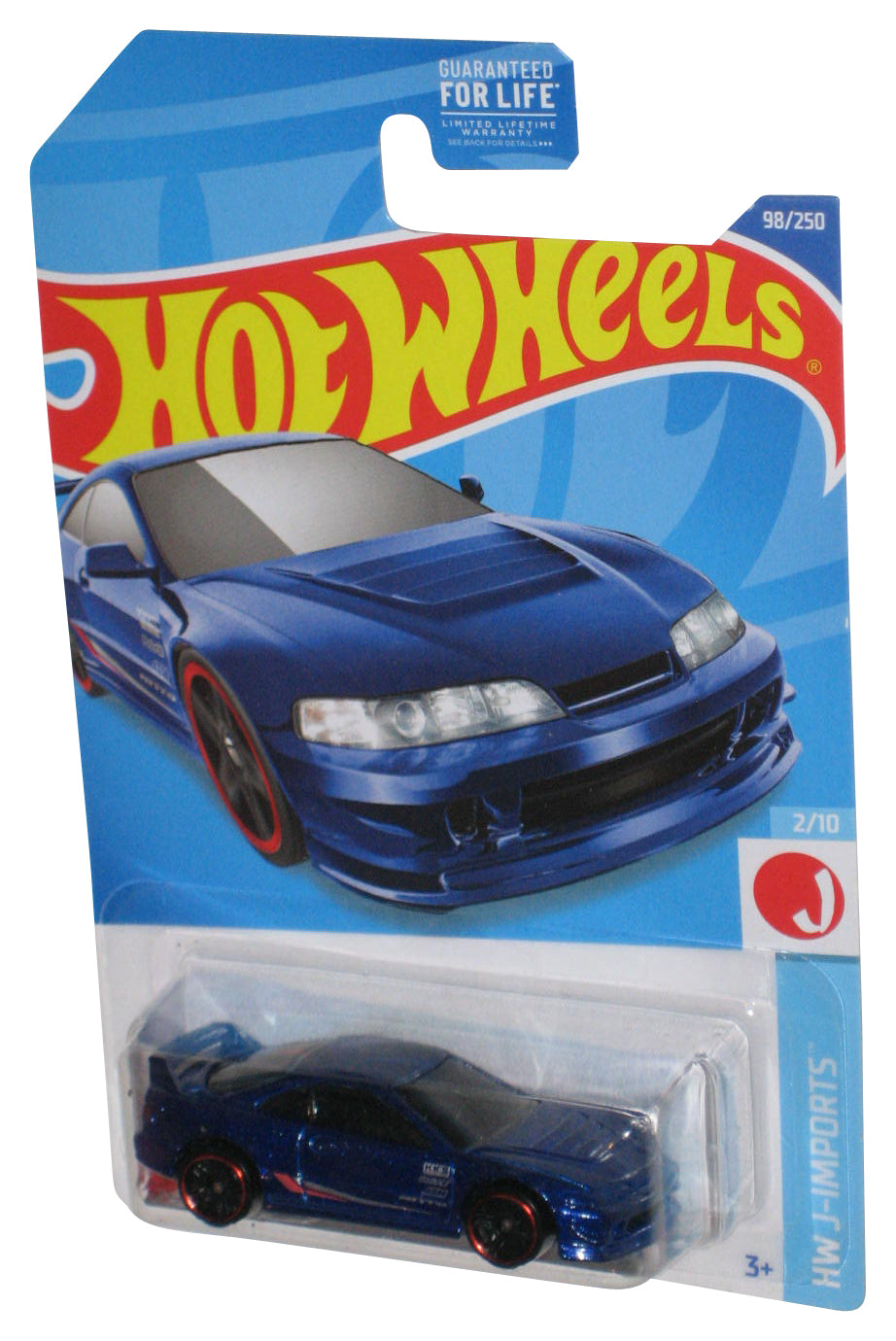 Hot Wheels HW J-Imports 2/10 (2021) Blue Custom '01 Acura Integra GSR Toy Car 98/250