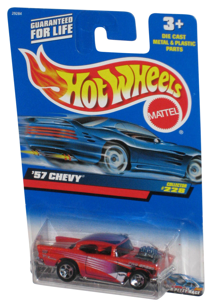 Hot Wheels Red '57 Chevy (1999) Mattel Collector Toy Car #228