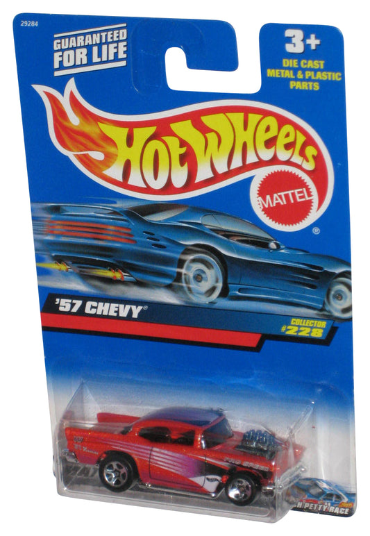 Hot Wheels Red '57 Chevy (1999) Mattel Collector Toy Car #228