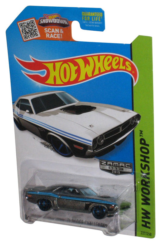 Hot Wheels HW Workshop (2015) Zamac '71 Dodge Challenger Toy Car 227/250
