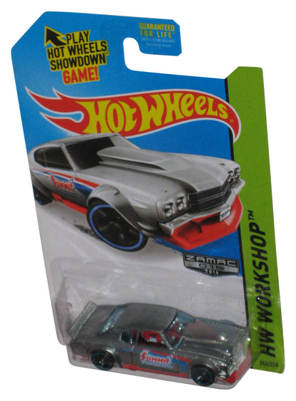Hot Wheels HW Workshop (2013) Silver '70 Chevy Chevelle Toy Car 243/250