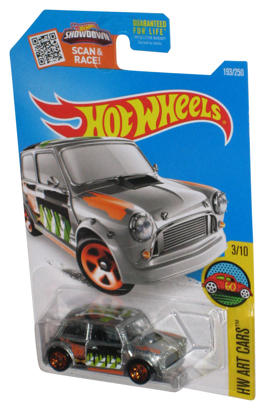 Hot Wheels HW Art 3/10 (2015) Silver Morris Mini Toy Car 193/250