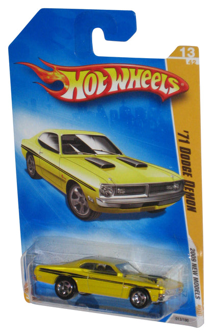 Hot Wheels 2009 New Models 13/42 Yellow '71 Dodge Demon Toy Car 13/190