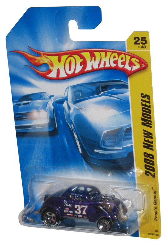 Hot Wheels 2008 New Models 25/40 Purple Pass'n Gasser Toy Car 025/196