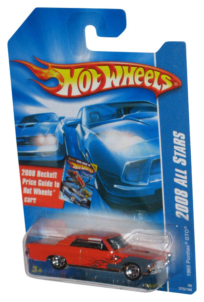 Hot Wheels 2008 All Stars Orange 1965 Pontiac GTO Toy Car 70/196