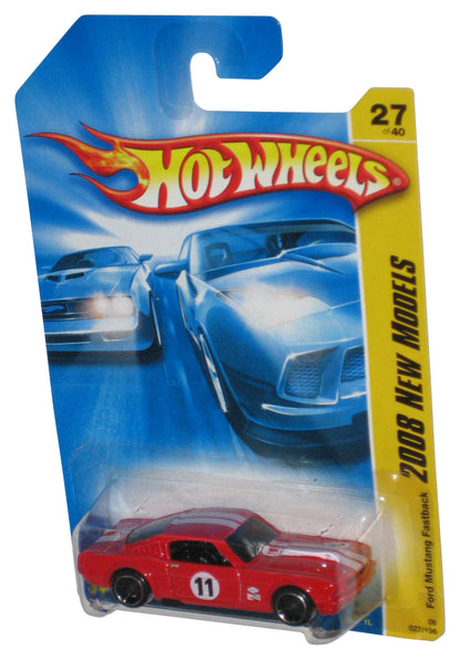 Hot Wheels 2008 New Models Red Ford Mustang Fastback Toy Car 027/196