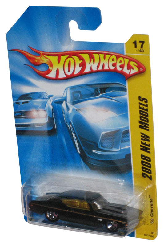 Hot Wheels 2008 New Models 17/40 Black '69 Chevelle Toy Car 017/196