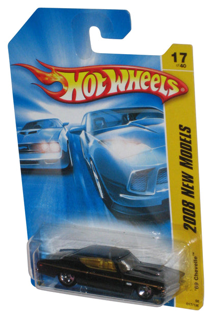 Hot Wheels 2008 New Models 17/40 Black '69 Chevelle Toy Car 017/196