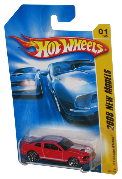 Hot Wheels 2008 New Models 1/40 Red '07 Shelby GT-500 Toy Car 001/196