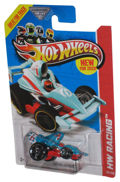 Hot Wheels HW Racing (2013) Blue & Red Tarmac Attack Toy Car 130/250