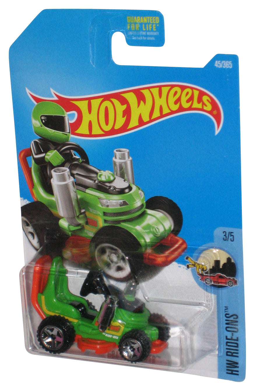 Hot Wheels HW Ride-Ons 3/5 (2015) Green Grass Chomper Toy Car 45/365