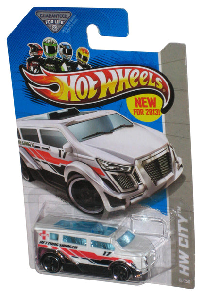 Hot Wheels HW City (2013) White Speedbox Die-Cast Toy Car 15/250