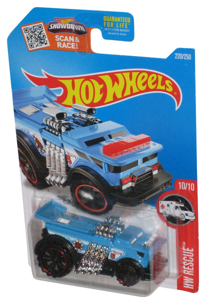Hot Wheels HW Rescue 10/10 (2015) Blue Backdrafter Toy Vehicle 220/250