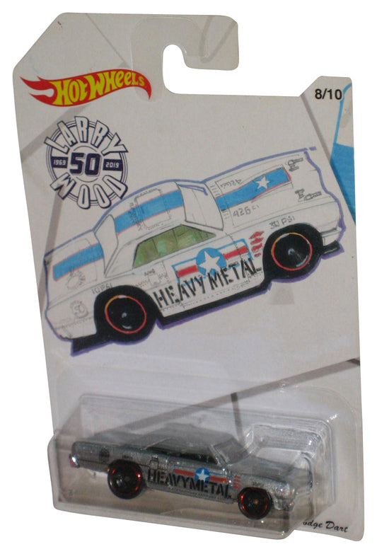 Hot Wheels Larry Wood (2018) Silver '68 Dodge Dart Toy Car 8/10