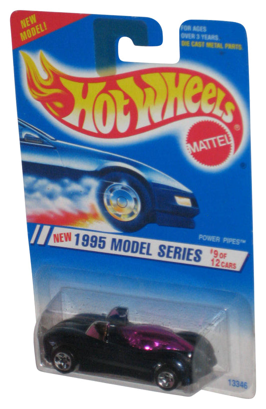 Hot Wheels 1995 Model Series Model Series Power Pipes Purple Toy Car 9/12