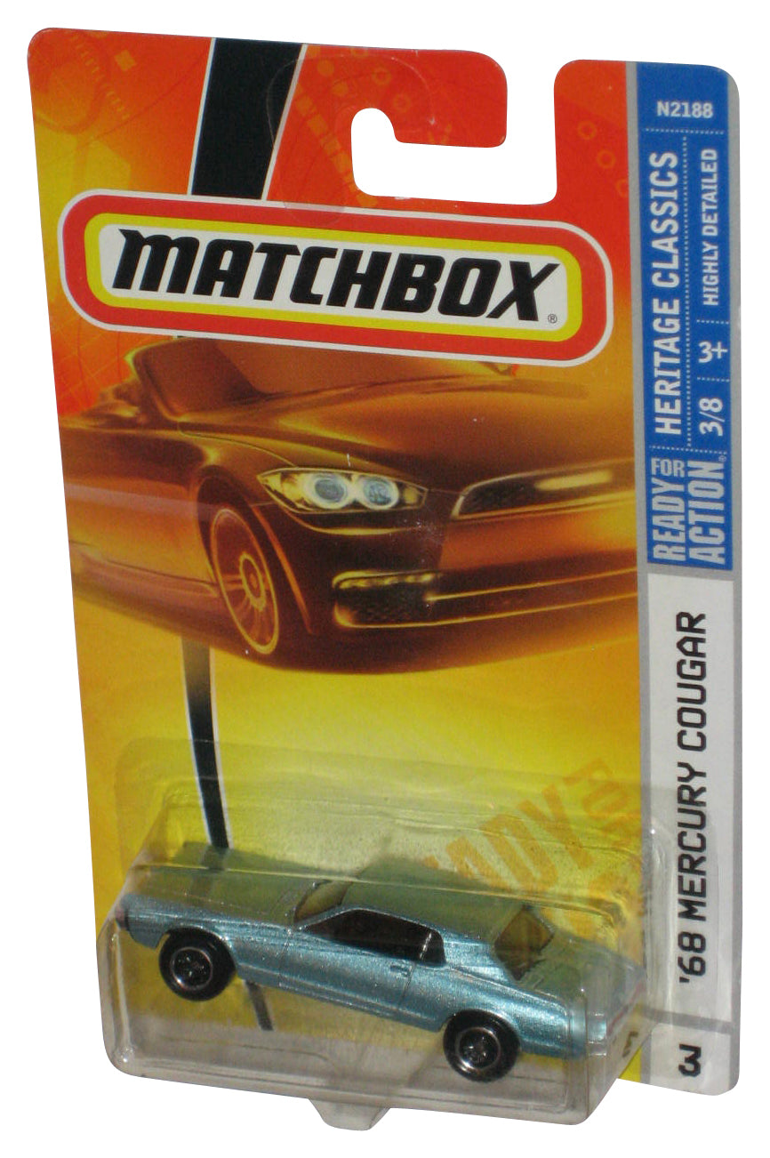 Matchbox Heritage Classics 3/8 (2007) Light Blue '68 Mercury Cougar Toy Car #3