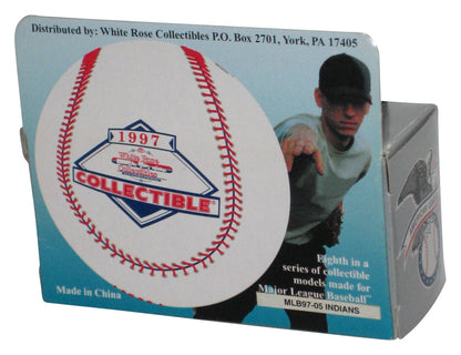 Matchbox MLB Baseball 1997 Team Cleveland Indians Silver Plymouth Prowler Toy Car