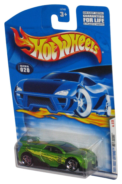 Hot Wheels 2001 First Editions Green MS-T Suzuka Toy Car #020