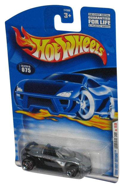 Hot Wheels 2000 First Editions 15/36 (2000) Silver Lotus Elise 340R Toy Car #075