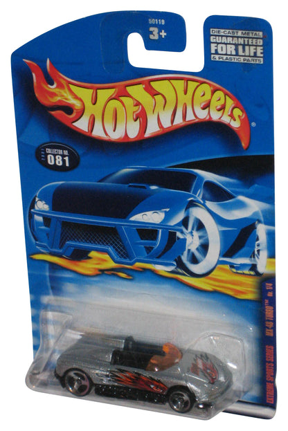 Hot Wheels Extreme Sports Series (2001) MX-48 Turbo Silver Toy Car #081